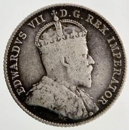 1910 Canada 10 Cents Silver Coin | Fine Collectable Grade