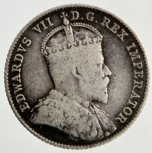 1910 Canada 10 Cents Silver Coin | Fine Collectable Grade