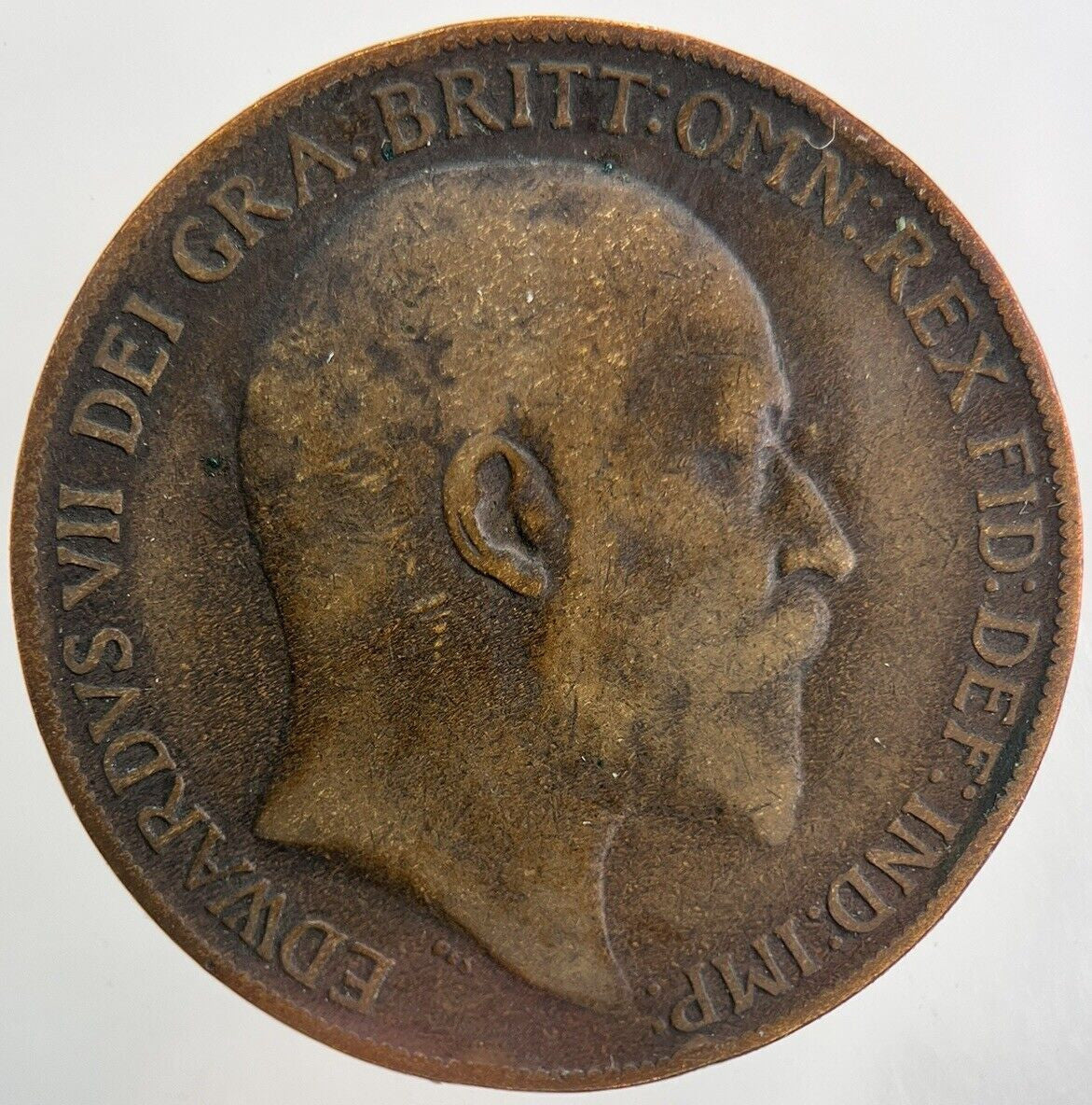 1910 Edward VII One Penny Coin | Collectable Grade