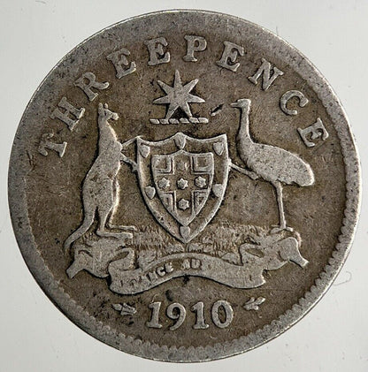 1910 Australia Threepence Silver Coin | Collectable Grade