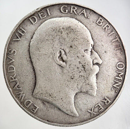 1910 Edward VII Half-Crown Silver Coin | Fine Collectable Grade