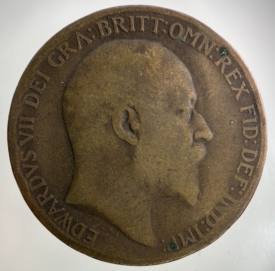 1910 Edward VII One Penny Coin | Collectable Grade