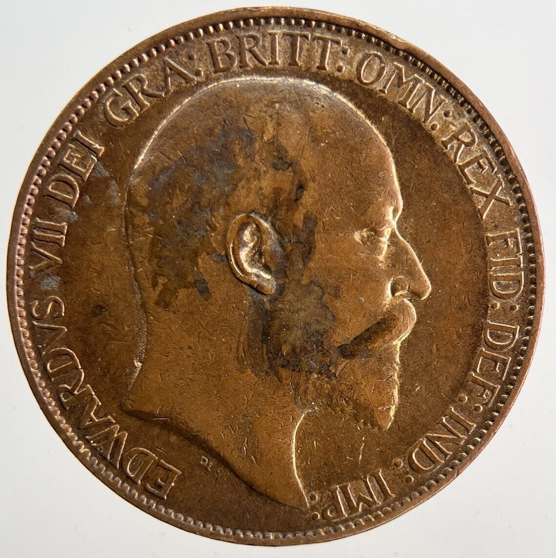 1910 Edward VII Half-Penny Coin | Fine Collectable Grade