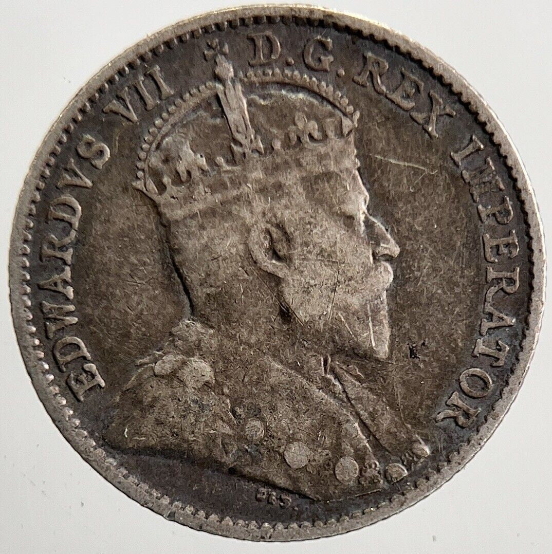 1910 Canada 5 Cents Silver Coin | Fine Collectable Grade | a5664