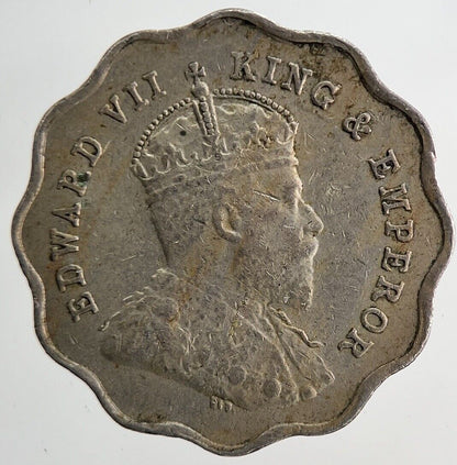 1910 India 1 One Anna Coin | Very High Grade