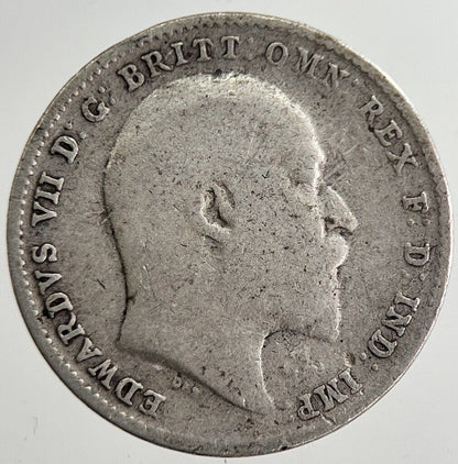 1910 Edward VII Threepence Silver Coin | Collectable Grade | a8868