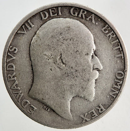 1910 Edward VII One Shilling Silver Coin | Collectable Grade