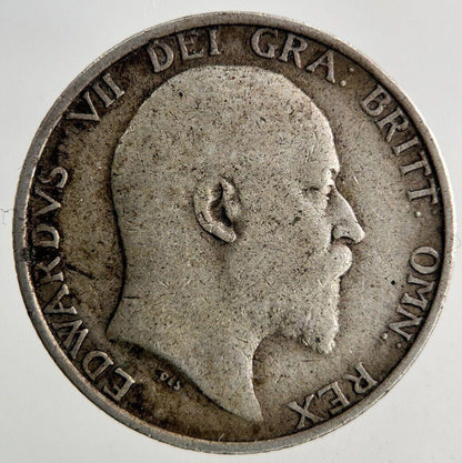1910 Edward VII One Shilling Silver Coin | Fine Collectable Grade
