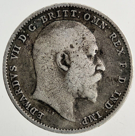1910 Edward VII Threepence Silver Coin | Collectable Grade
