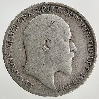 1910 Edward VII Sixpence Silver Coin | Collectable Grade