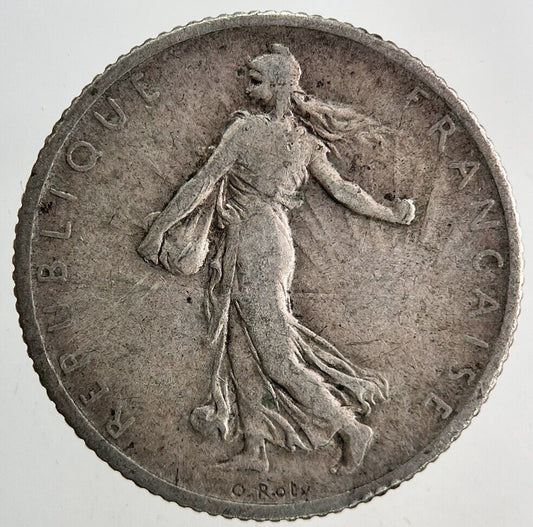 1910 France 1 Franc Silver Coin | Collectable Grade
