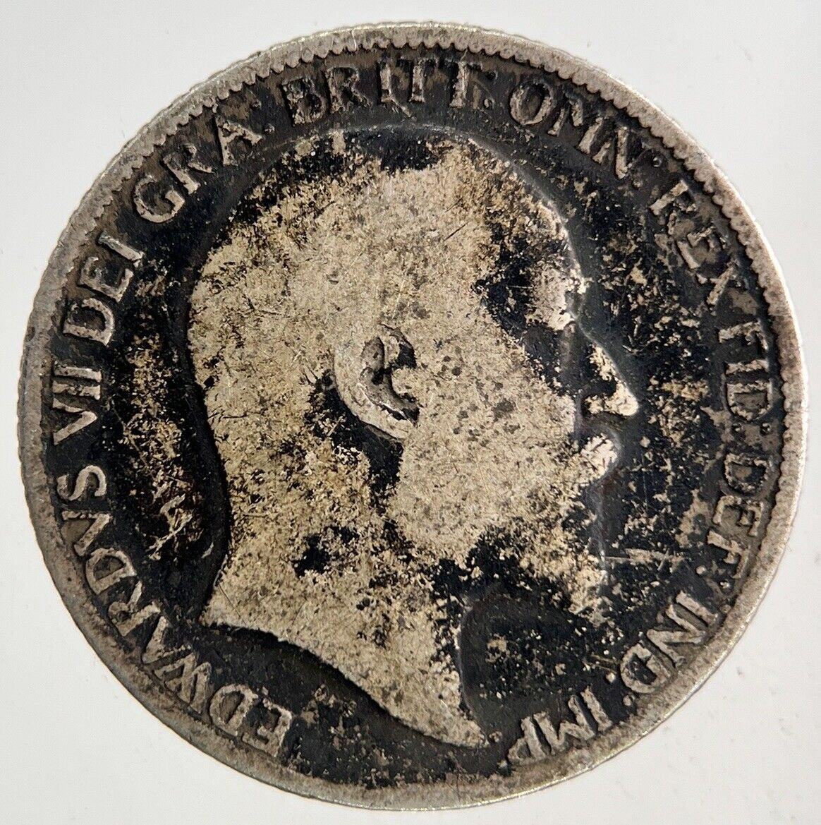 1910 Edward VII Sixpence Silver Coin | Collectable Grade