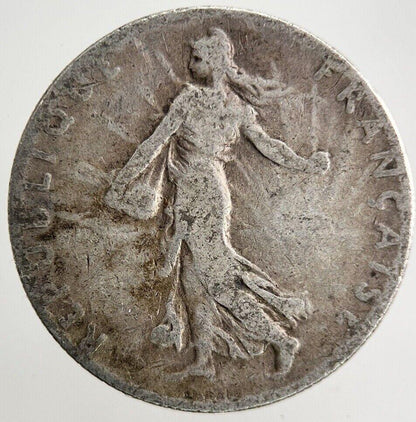 1910 France 50 Centimes Silver Coin | Collectable Grade