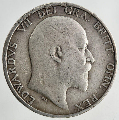 1910 Edward VII Shilling Silver Coin | Fine Collectable Grade