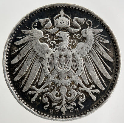1910 Germany 1 Mark Silver Coin | Very High Grade