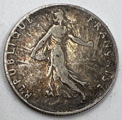 1910 France 50 Centimes Silver Coin | Collectable Grade