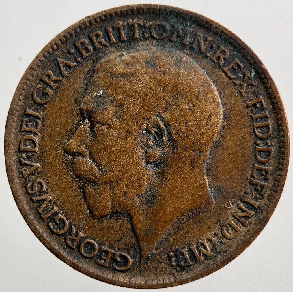 1911 George V Farthing Coin | Fine Collectable Grade | a7191