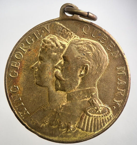 1911 George V Mary Coronation Medal | Collectable Grade | a7665
