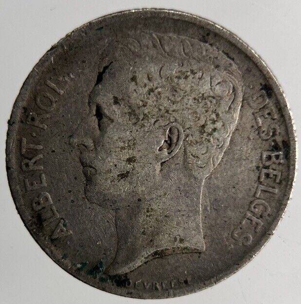1911 Belgium 50 Centimes Silver Coin | Collectable Grade