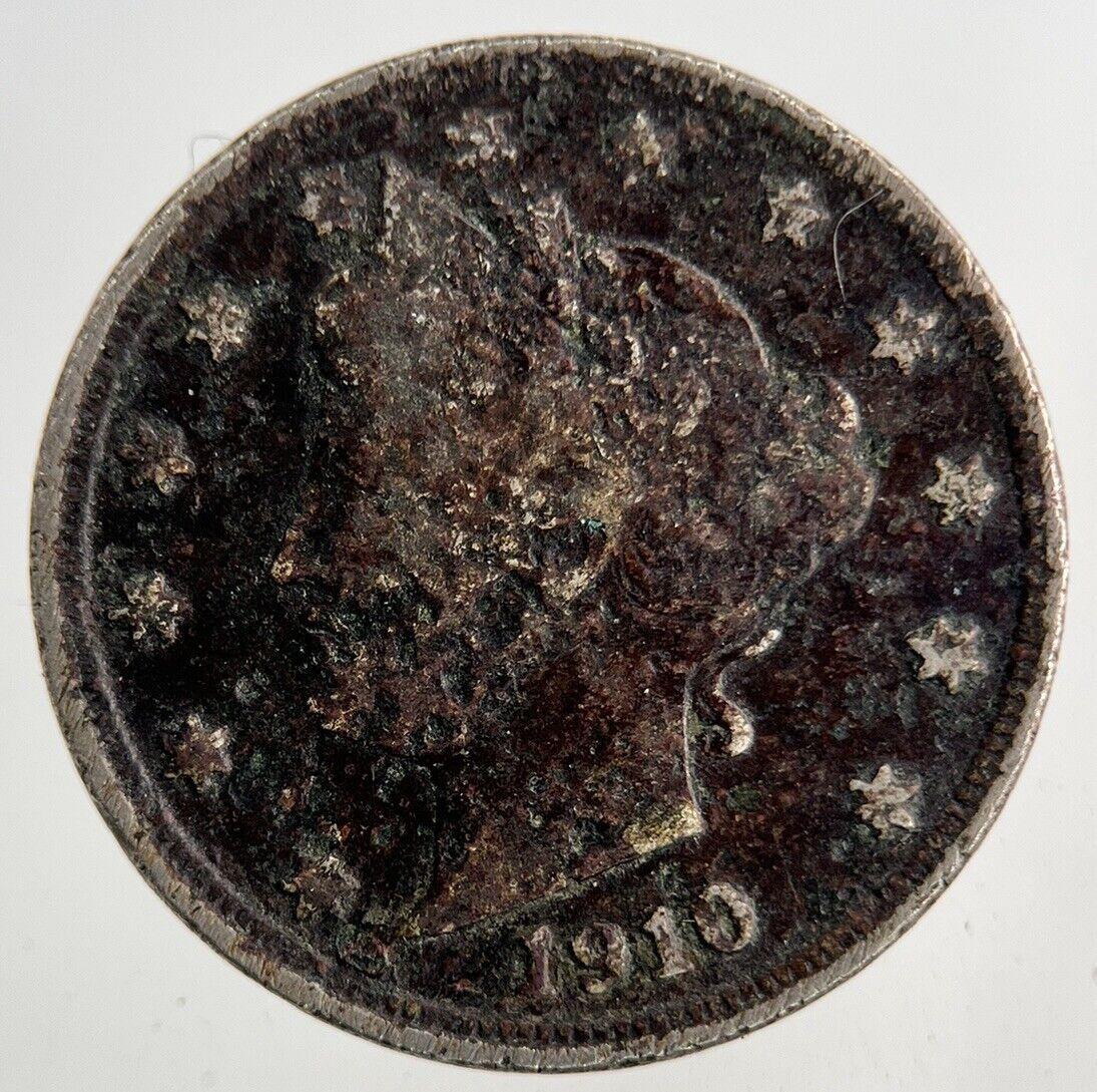 1910 US USA Nickel V 5 Cents Coin | Collectable Grade