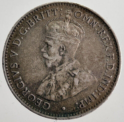 1911 Australia Threepence Silver Coin | Very High Grade | a8401