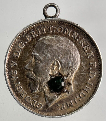 1911 Engraved George V Threepence Silver Coin | Very High Grade