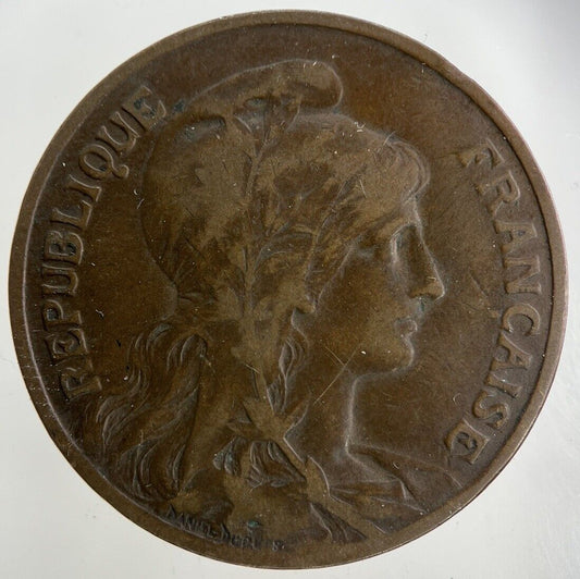 1911 France 10 Centimes Coin | Fine Collectable Grade