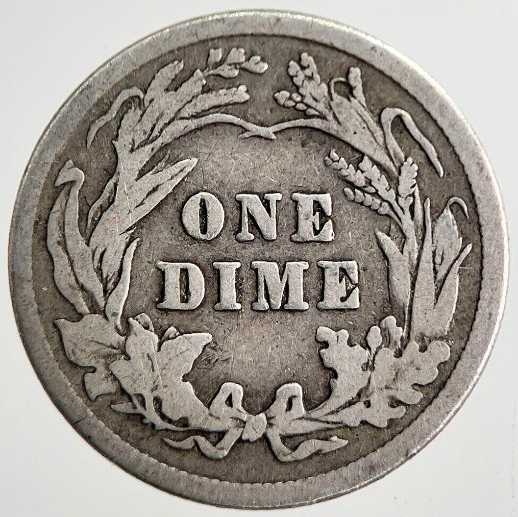1911 US USA Barber Dime Silver Coin | Fine Collectable Grade | a8282