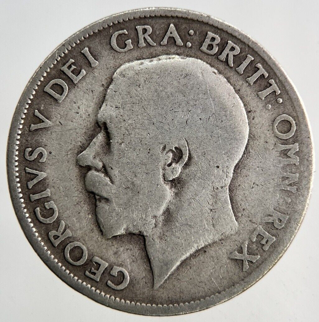 1911 George V Shilling Silver Coin | Fair Grade