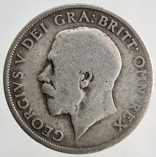 1911 George V Shilling Silver Coin | Fair Grade