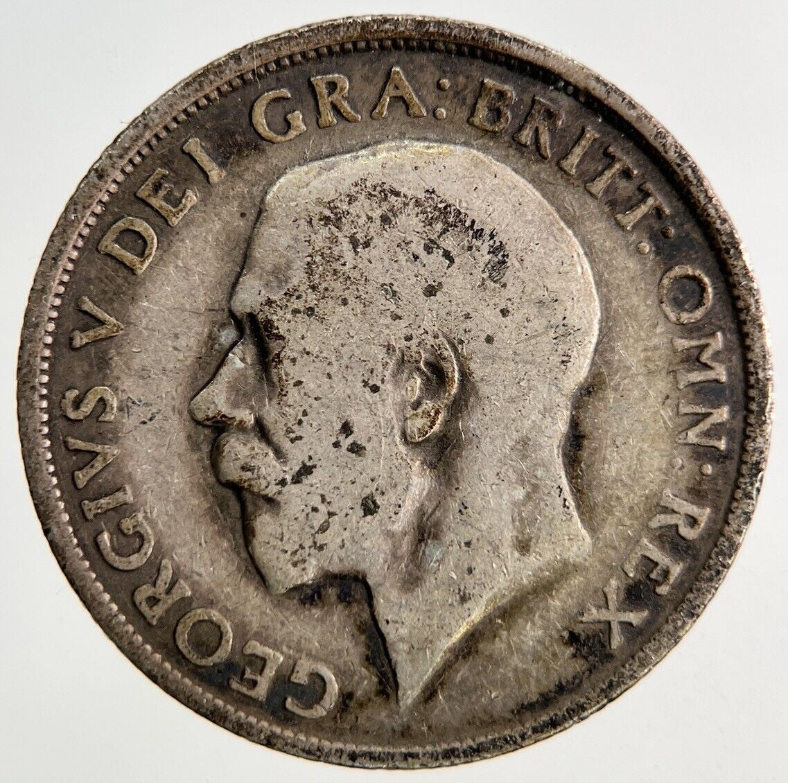 1911 George V Shilling Silver Coin | Fair Grade