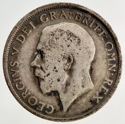 1911 George V Shilling Silver Coin | Fair Grade