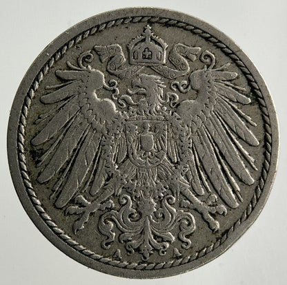 1911 Germany 5 Pfennig Coin | Fine Collectable Grade