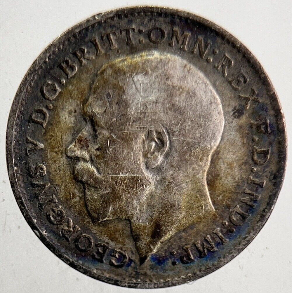 1911 George V Threepence Silver Coin | Very High Grade | a5481