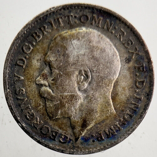 1911 George V Threepence Silver Coin | Very High Grade | a5481