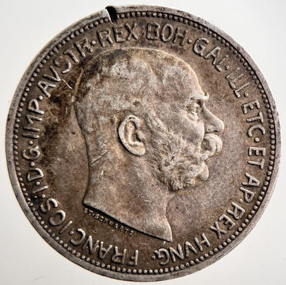 1912 Austria Two 2 Korona Silver Coin | Very High Grade | a3539