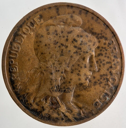 1912 France 10 Centimes Coin | Fine Collectable Grade
