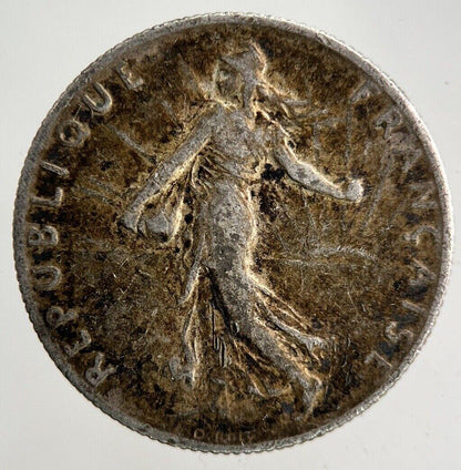 1912 France 50 Centimes Silver Coin | Fine Collectable Grade