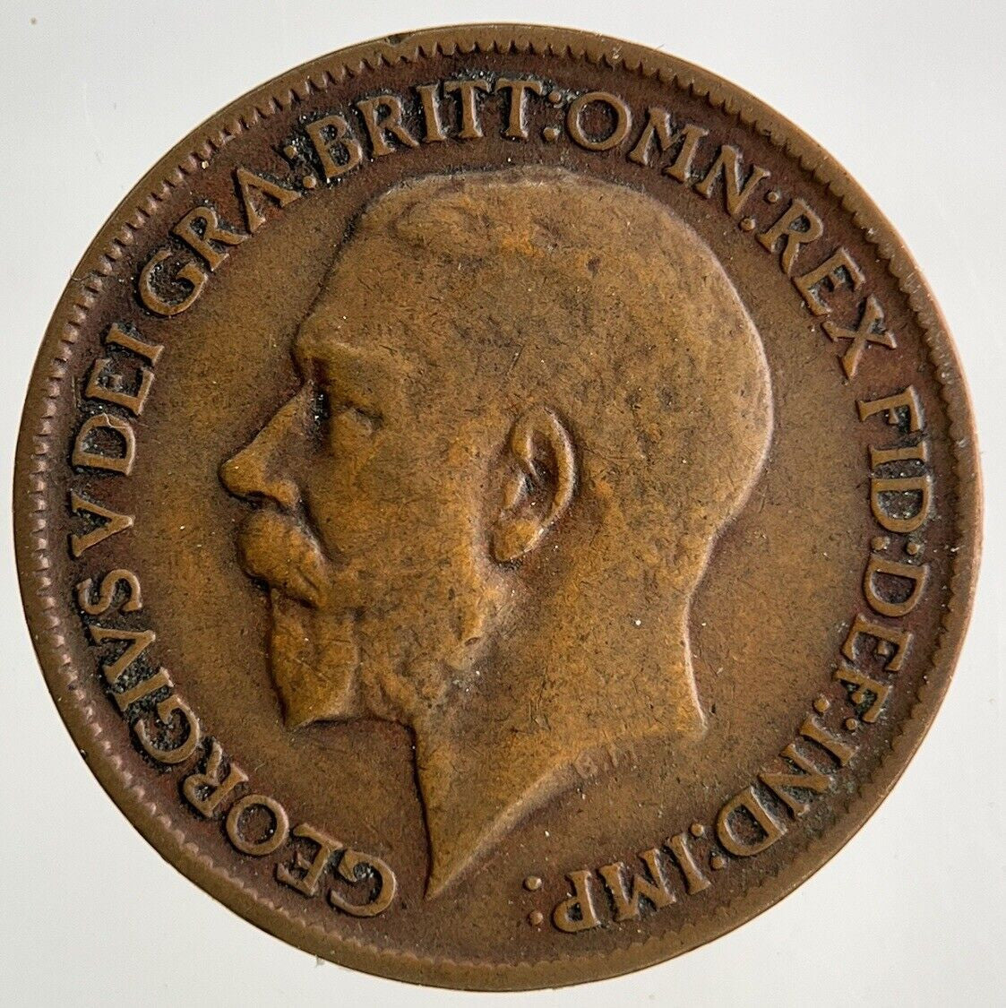 1912 George V Farthing Coin | Fine Collectable Grade