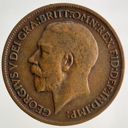 1912 George V Farthing Coin | Fine Collectable Grade