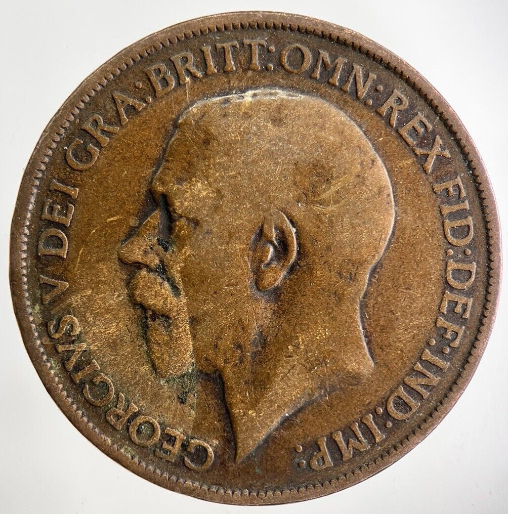 1912 George V One Penny Coin | Collectable Grade