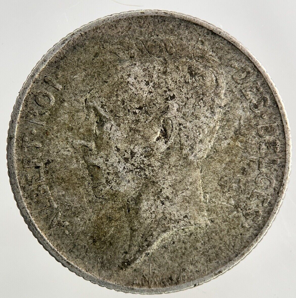 1912 Belgium 1 Franc Silver Coin | Collectable Grade