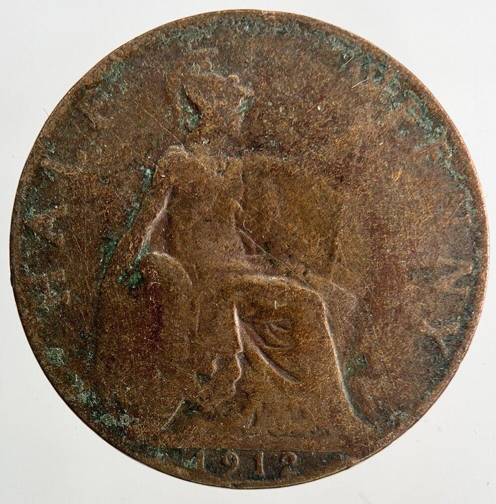 1912 George V Half-Penny Coin | Collectable Grade