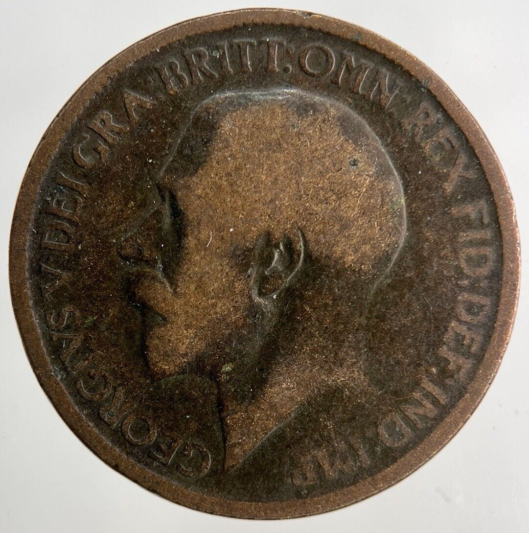 1912 George V Half-Penny Coin | Fair Grade