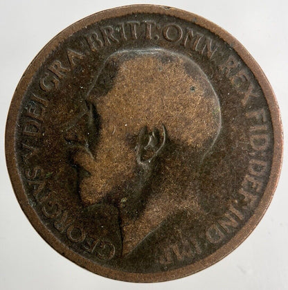 1912 George V Half-Penny Coin | Fair Grade