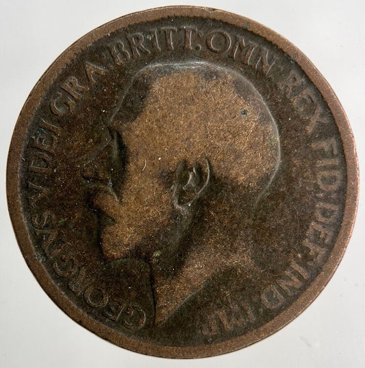 1912 George V Half-Penny Coin | Fair Grade