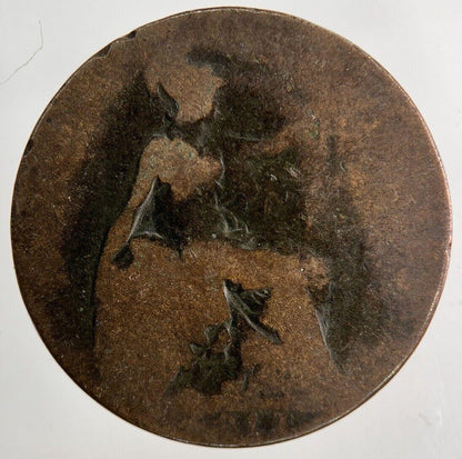 1912 George V Half-Penny Coin | Fair Grade