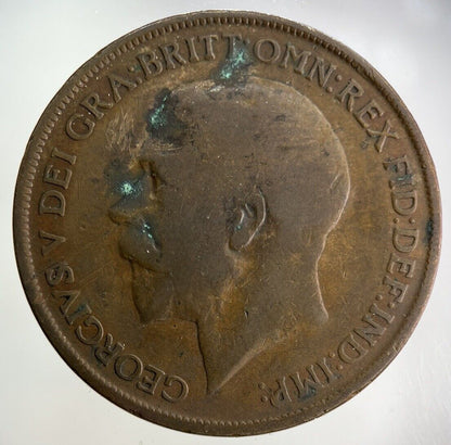 1912 George V One Penny Coin | Collectable Grade