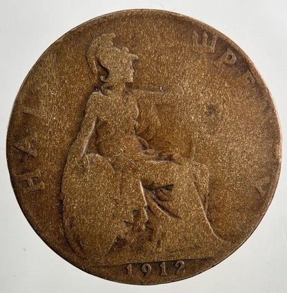 1912 George V Half-Penny Coin | Collectable Grade