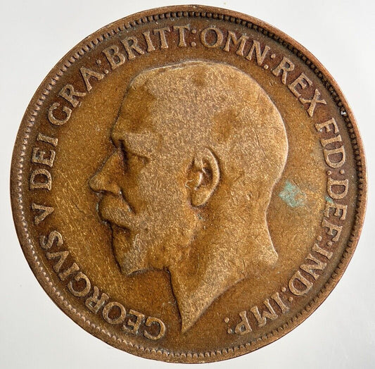 1912 George V One Penny Coin | Collectable Grade